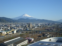 グランシップからみた富士山