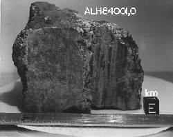 南極で発見された火星隕石【ALH84001】