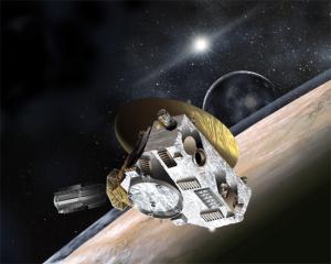 冥王星に到着した探査機