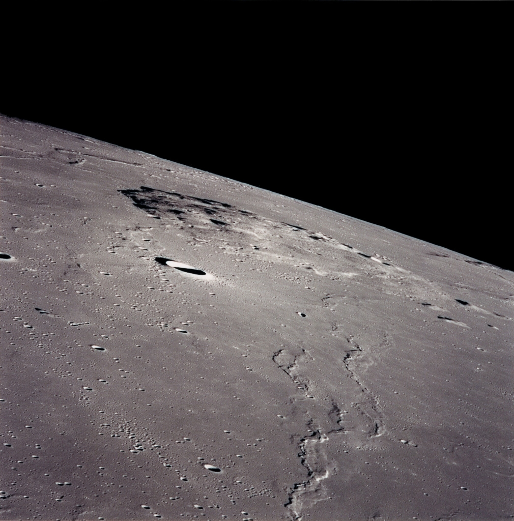 アポロ15号により撮影されたリュムケル山