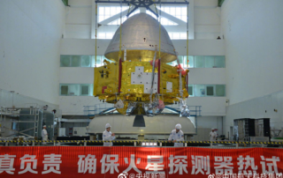 2020年打ち上げ予定の中国の火星探査機