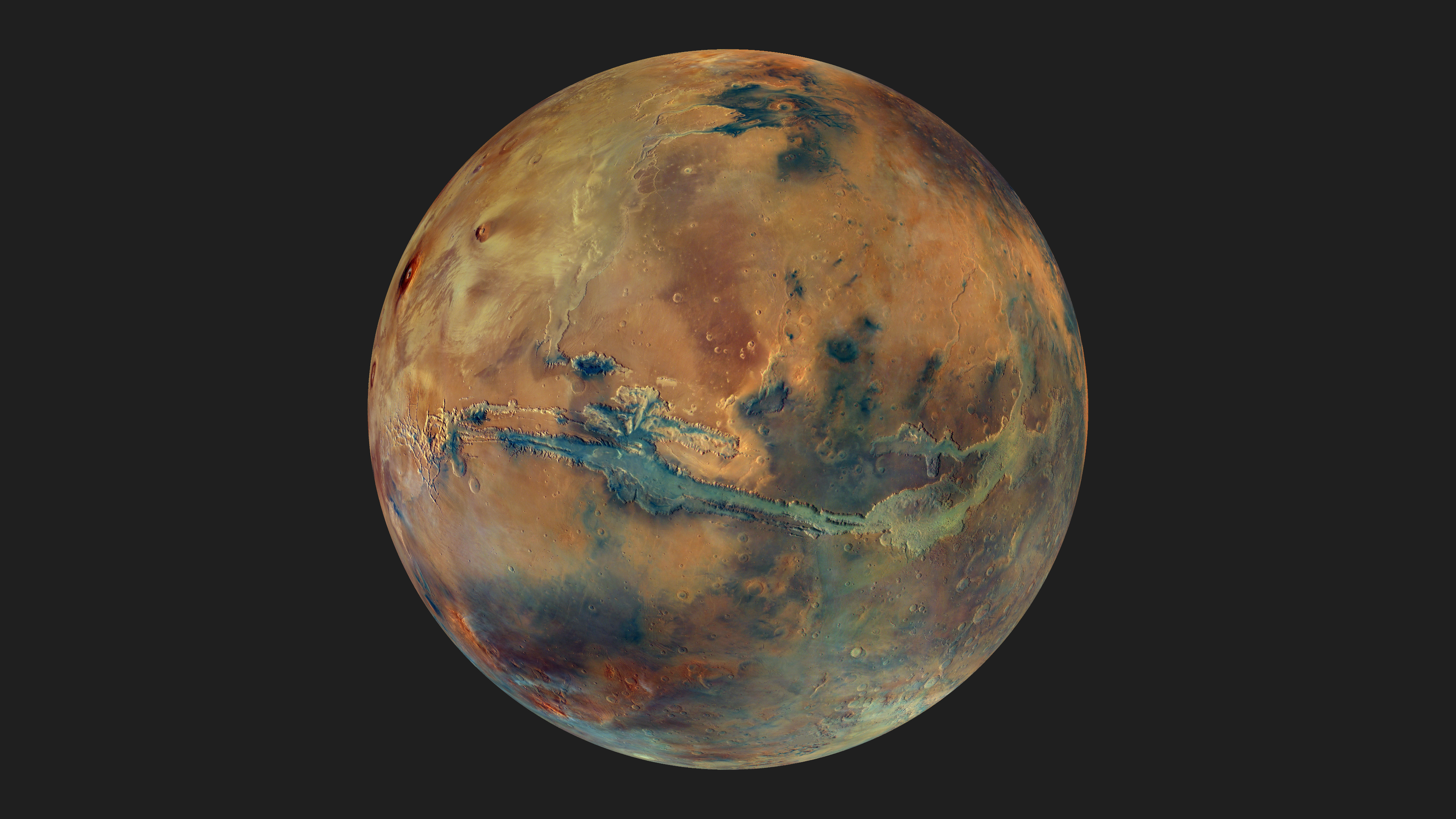 マーズ・エクスプレスによる火星の高解像度モザイク